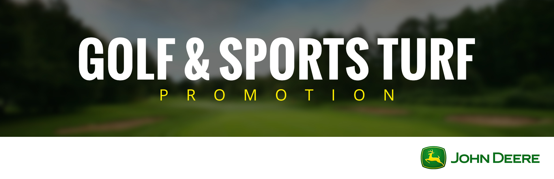 John Deere: Golf & Sports Turf